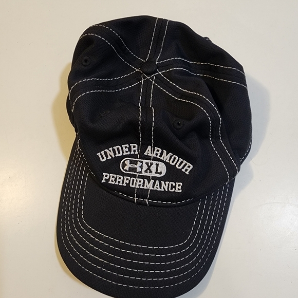 Under Armour Performance XL Black Adjustable Baseball cap L - Picture 2 of 9